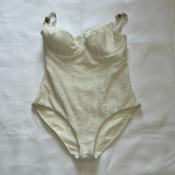 Sea Level Australia Caracus Balconette One Piece in Coconut Size 10 - Picture 4 of 7